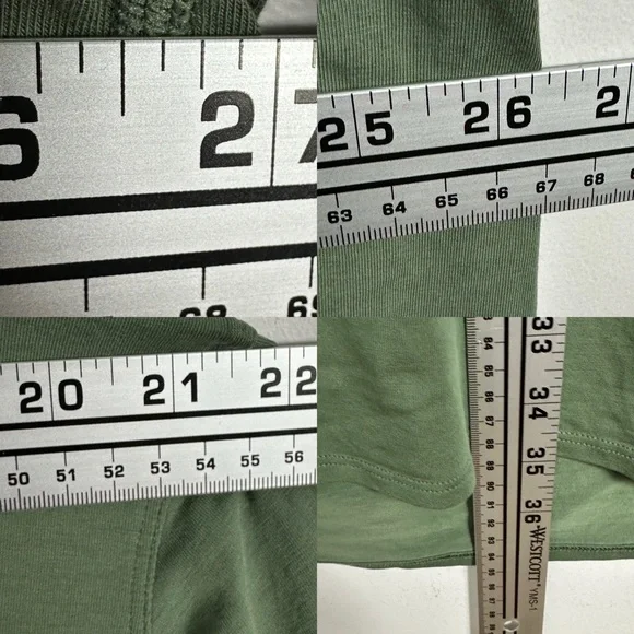 Lululemon Back In Action Long Sleeve Dress Green Shift Oversized Casual Size XL - Picture 9 of 11